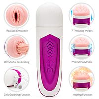 Powerful Male Mástub-Ration Hands Free Play Toy with Voice Interaction， Safe Medical SOFE Silicone for Men's Products