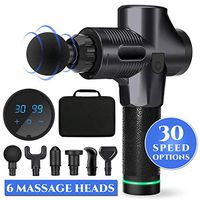 Massage Gun for Athletes,Portable Fascia Gun Deep Muscle Deep Tissue Percussion for Relief Muscle Ache, Pain, Tension Handheld Cordless