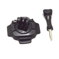 USHOT 360 Degree Rotating Helmet Mount Bracket Stand for GoPro HD & Hero 3+/3/2/1