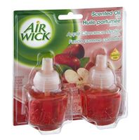 Air Wick Apple Cinnamon Medley Scented Oil Refills 1.34 OZ (Pack of 18)