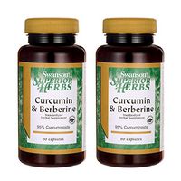 Swanson Curcumin & Berberine 60 Capsules (2 Pack)