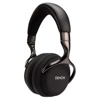 Denon AH-D1200 Over-Ear Premium Headphones with in-Wire Remote and Microphone (Black)