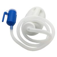 ZMM® Urinal, Men with Lid Portable Urinal for Men Thicken Belt Tube Chamber Pot Old Man Bed Urine Hospital Urine Collector Child Thicken Deodorant Urinal Car Travel Indoor Urinal Pot White