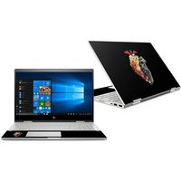 MightySkins Skin Compatible with HP Envy x360 Convertible 15" (2018) - Spring Heart | Protective, Durable, and Unique Vinyl Decal wrap Cover | Easy to Apply, Remove | Made in The USA