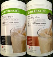 2 HERBALIFE Formula 1 Nutritional Shake Cookies and Cream, PRALINES and Cream Mix Shipped from USA and Fast Shipping
