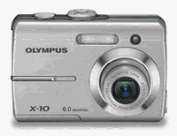 OLYMPUS X-10 6MP Digital Camera with 3x Optical Zoom and 12MB Internal Memory OLYX10