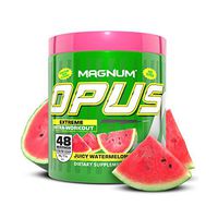 Magnum Nutraceuticals Stimulant-Free Opus Intra-Workout Powder (48 Servings, Juicy Watermelon)