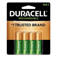 Duracell Rechargeable Long Life AA-4 Nimh 4pack 2500/mAh