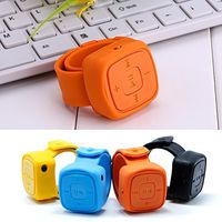 NNDA CO Creative Wrist Watch USB MP3 Music Player+Earphone Support 32GB Micro TF SD Card(Black)