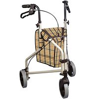 Winnie Lite 3 Wheel Rollator - Easy One Hand Folding & Supports to 300 LBS
