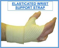 Proline Wrist Wrap Elasticated Strap, Beige, One Size