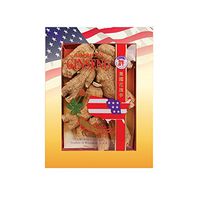 SKU #0109-4, Hsu's Ginseng Short Jumbo Cultivated American Ginseng Roots (4 oz = 113 gm/Box), 0109-4, 0109.4