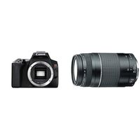 CANON DIGITAL CAMERA EOS REBEL SL3 (BK) Body With EF 75-300mm f/4-5.6 III Telephoto Zoom Lens for Canon SLR Cameras