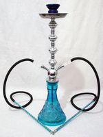 New!! COOL DOWN 26" 2-Hose Hookah Shisha Pipe Smoking Set!