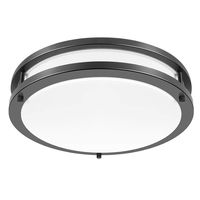 Drosbey 36W Ceiling Light Fixture, 13in Flush Mount Light Fixture, LED Ceiling Lamp for Bathroom, Bedroom, Kitchen, Laundry Room, Garage, Super Bright 3200 Lumens, 5000K Daylight White