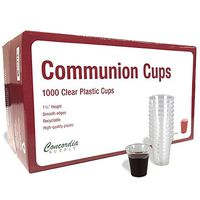Communion Cups - Premium Disposable - Fits Standard Holy Communion Trays 1-3/8-inch (6000)