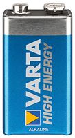 Varta High Energy 9V Alkaline 6LR61 MN1604 BULK Batteries