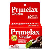 Prunelax Ciruelax Natural Laxative Regular Tablets, 60 Count