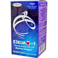 Eskimo-3 Natural Stable Fish Oil 225 Sgels