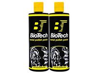 BioTech Metal Polish Paste, Metal Cleaners, Metal Polishers, Metal Shine 16 oz (2)