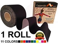 Premium Professional Grade Kinesiology Tape *Free Instructional Ebook* Taping to Boost Performance & Heal Pain Faster- 2”x16.4’ Uncut Athletic Therapeutic Roll for Muscle Support in 11 Sports Colors