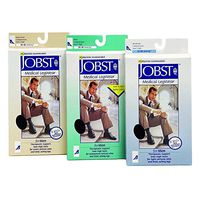 Jobst for Men Knee High Support Socks - (30-40 mmHg) BLACK - X-LARGE