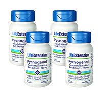 Life Extension Pycnogenol 100mg 60 Vegetarian Capsules - 4-Pak
