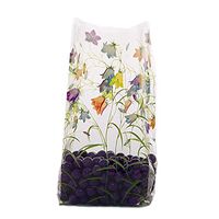 Elegant Flowers Cello Bags 3-1/2" X 2" X 7 1/2" - 1.2 mil Thick