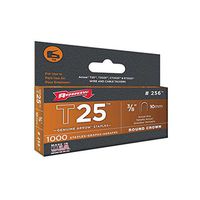 Arrow Fastener 256 3/8 in. T25 Staples