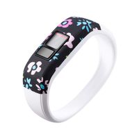 MagicQK Graphic Silicone Watchband Replacement for Garmin Vivofit JR2/JR/Vivofit3 Smart Watch for Children (H, Small)