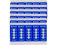 Brady TIL-4-82C/180F Temperature-Indicating Label, Polyester, 0.787" H x 0.787" W, White on Blue, 30/Pack (Pack of 30)