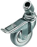 Manfrotto 110G 3 Sets of 10mm Casters with Brakes for 22mm Leg Diameter Stands