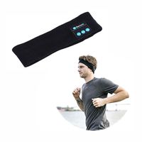 Eforstore Winter Warm Bluetooth Music Headband Sweatband Headwear With Wireless Bluetooth Headphones for Gym Exercise Running Yoga