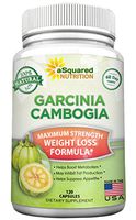 100% Pure Garcinia Cambogia Extract - 120 Capsules, Ultra High Strength HCA, Natural Weight Loss Diet Pills XT, Best Extreme Fat Burner Slim & Detox Max, Premium Blocker for Men & Women, Made in USA