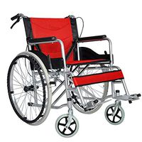 YZFGY Wheelchair Thickening Old Folding Portable Ultralight Wheelchair Walker