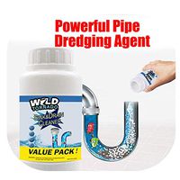Powerful Sink and Drain Cleaner- Strong Pipe Dredging Agent - Kitchen Sewer Toilet Plug Cleaner -Powerful Pipe Dredging Agent