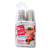 Member's Mark Clear Plastic Cups (16 oz,132 ct.)