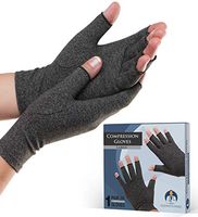 Dr. Frederick's Original Arthritis Gloves for Women & Men - Compression for Arthritis Pain Relief - Rheumatoid & Osteoarthritis - Large