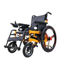 AINIDEMA Mobile Wheelchair, Portable Intelligent Electric Motorized Wheelchair, Comfortable Disabled Wagon, Elderly Mobile Car, Built-in Powerful Motor