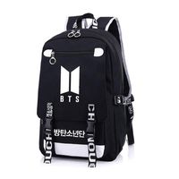 Bosunshine BTS Love Yourself V Suga Jin Jimin Jung Kook Casual Backpack Daypack Laptop Bag College Bag Book Bag School Bag (Black7)