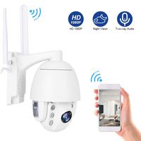 3G/4G 1080P Security Surveilance Camera System CCTV, Bi-Directional Audio Dome IP Camera, Night Vision Outdoor Security Camera Auto Focus(US Plug)