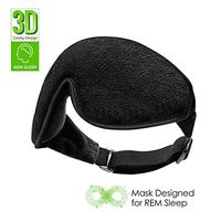Premium Sleep Mask for Women and Men, Advance 3D Eye Mask for Sleeping, Super Soft Sleeping Mask Blockout Light 100%