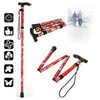 Walking Crutches,Lightweight Collapsible Walking Sticks,Walking Cane for Men and Walking Canes for Women Special Balancing