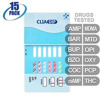 MiCare [15pk] - 12-Panel Urine Drug Test Card (AMP/BAR/BUP/BZO/COC/mAMP/MDMA/MTD/OPI/OXY/PCP/THC) #MI-WDOA-6124