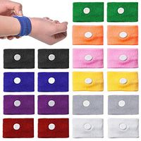 SPMA Anti-Nausea Wristbands Sickness Motion Sick Car Flying Pregnancy Sea Trips 2/5/8/10pair (10 Pair)