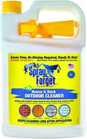 Spray & Forget House & Deck Cleaner with Nestable Trigger, 1 Gallon Bottle, 1 Count, Outdoor Cleaner, Mold Remover, Mildew Remover