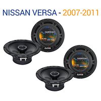 Compatible with Nissan Versa 2007-2011 Factory Speaker Replacement Harmony (2) R65 Package New
