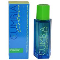 Cumbia Colors By Benetton For Men, Eau De Toilette Spray, 3.3-Ounce Bottle