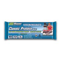 Mauer Sports Nutrition Classic Protein Bar Chocolate Chip Cookie Dough, 12 Count