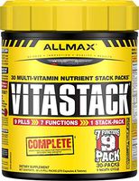 ALLMAX Nutrition Vitastack, Vitamin & Nutrient Stack Packs, 30 Pack